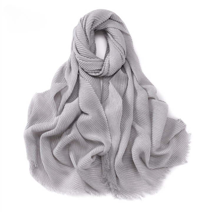 Extra Shimmer Ripple - Silver Gray – LAYYAN COLLECTION