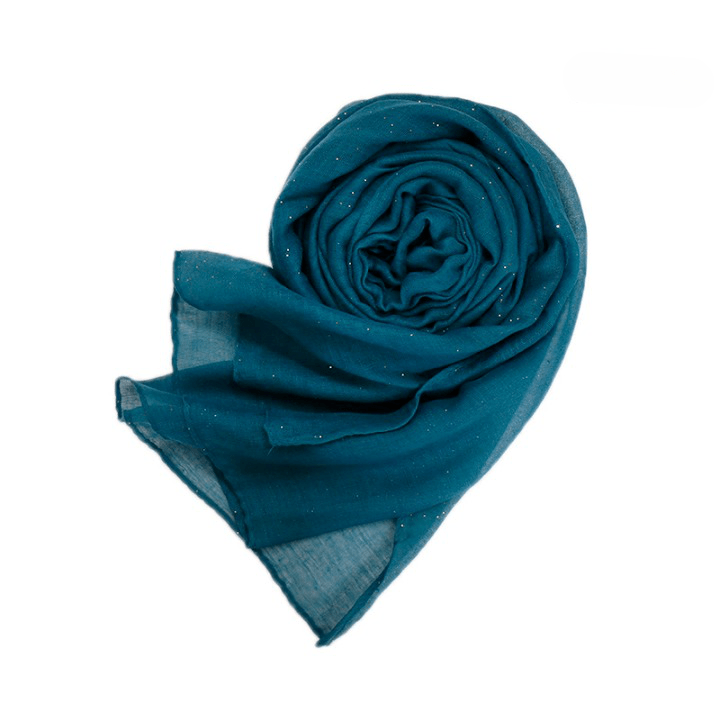 Cotton Glitter - Dark Teal – LAYYAN COLLECTION