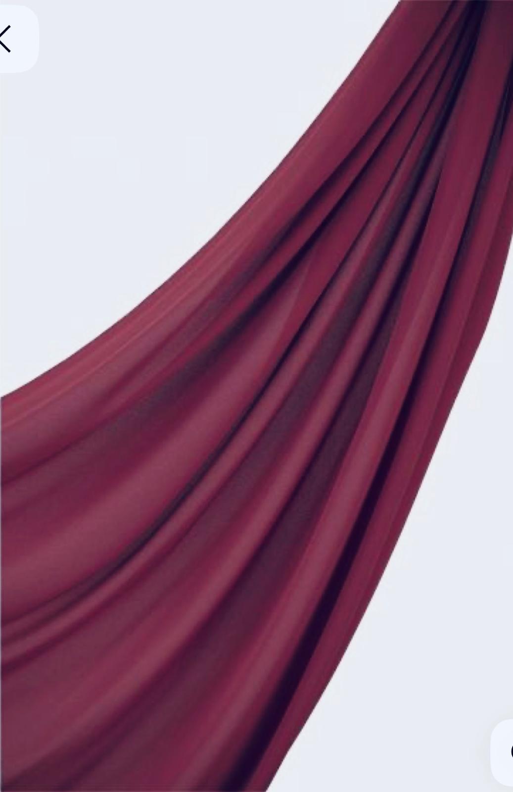 Essential Chiffon - Burgandy – LAYYAN COLLECTION