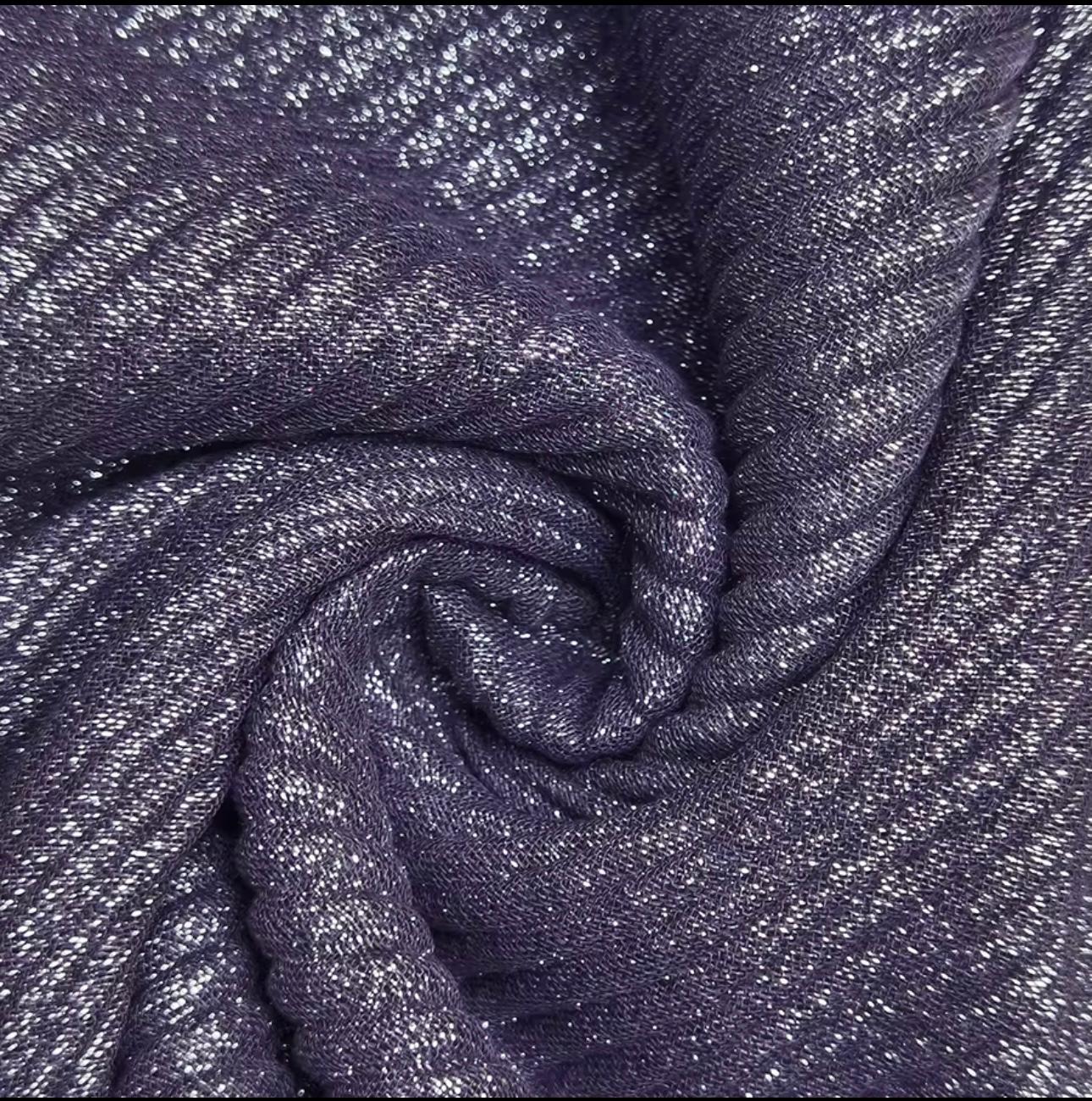 Extra Shimmer Ripple - Purple Silver – LAYYAN COLLECTION